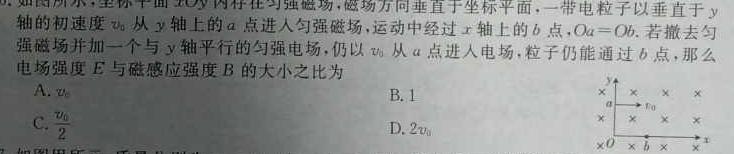 [今日更新]福建省泉州市2024届高三3月质量检测.物理试卷答案