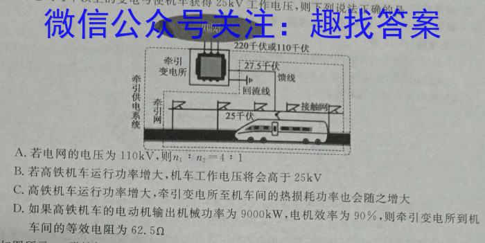 河南省金科·新未来2023年秋季学期高一年级12月质量检测物理试卷答案