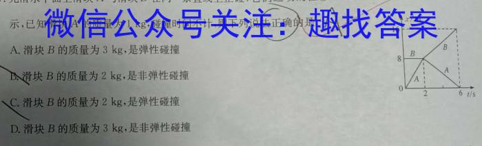 河北省2023-2024学年高二（上）质检联盟第四次月考物理试卷答案