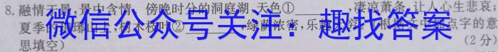 河南省十所名校2023-2024高中毕业班阶段性测试(六)语文