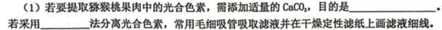 甘肃省2024年普通高中高二年级教学质量统一检测(☆)生物