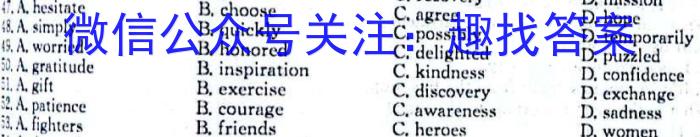 2024年河南省实验中学第二次学情调研英语