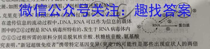 江淮名卷·2024年安徽中考模拟信息卷(六)6生物学试题答案