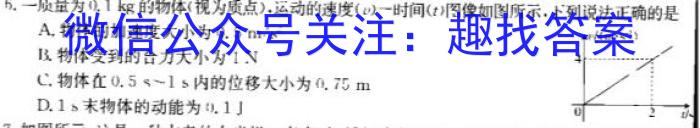 江西省2024年八年级《学业测评》分段训练（六）物理