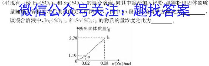 q2024届衡水金卷先享题调研卷(河北专版)二化学