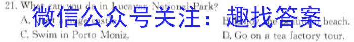 安徽鼎尖教育 2024届高二1月期末考试英语