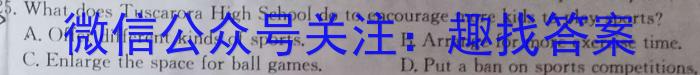 安徽省C20教育联盟2024年九年级第三次模拟试卷英语