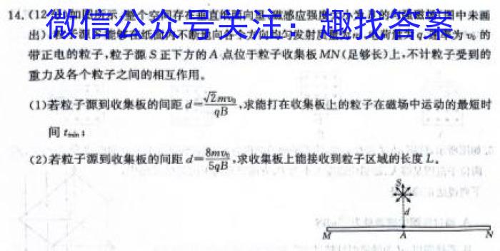 湖南省永州市2025年高考第一次模拟考试物理`