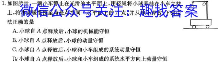 2024届江西省初中学业水平评估(二)2物理试卷答案