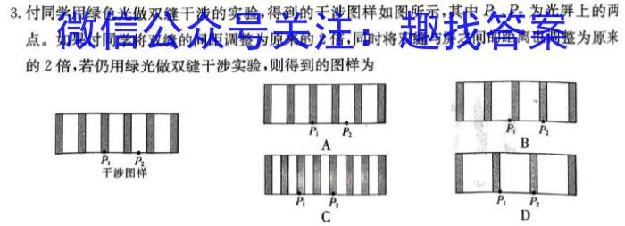 2024年普通高等学校招生全国统一考试仿真模拟卷(T8联盟)(四)4物理试卷答案