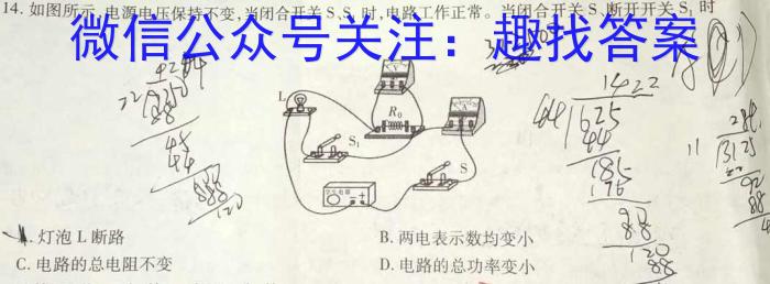 江西省吉安市2024-2025学年上学期高一年级开学考试物理试题答案