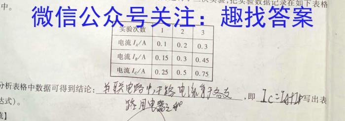 2024届华大新高考联盟高三3月教学质量测评物理`