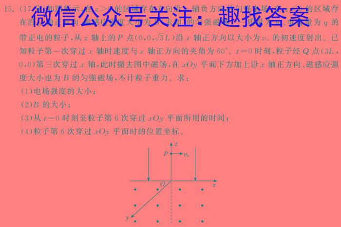 2025届新高三学情摸底考（新课标卷）物理试题答案