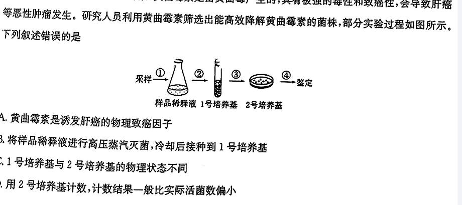 2024年河南省中招权威预测模拟试卷（一）生物