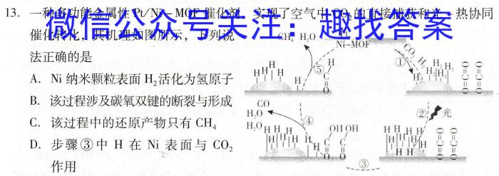 j安徽省淮南市寿县寿春中学2024届九年级12月月考化学试卷答案