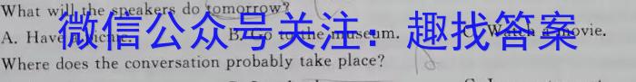 鼎成大联考2024年河南省普通高中招生考试试卷(一)英语