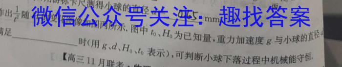 安徽省2023-2024学年第二学期七年级教学素养测评期末联考（6月）物理试题答案