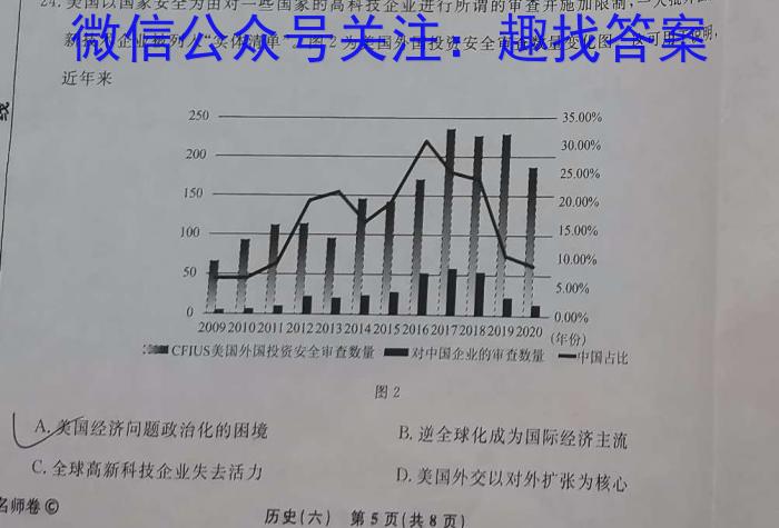 琢名小渔·河北省2024届高三年级模拟考试历史试题答案