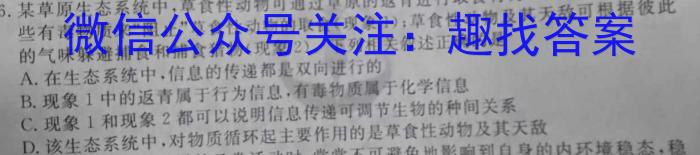 安徽省芜湖市2023-2024学年度第一学期九年级期末考试生物学试题答案