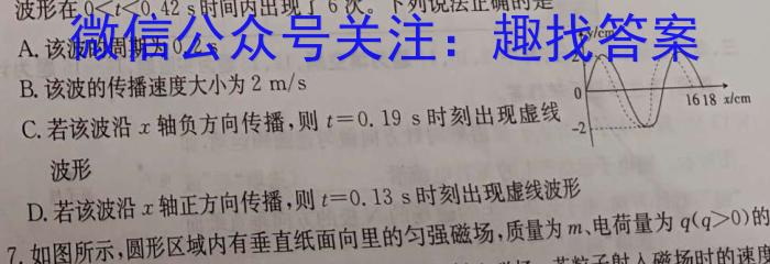 安徽省2023-2024学年第二学期蚌埠八年级G5教研联盟3月份调研考试物理