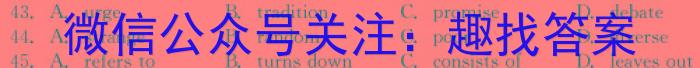 2024届智慧上进 高三总复习双向达标月考调研卷(六)英语试卷答案