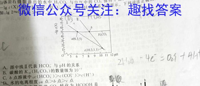 32024届衡水金卷先享题调研卷(辽宁专版)二化学试题