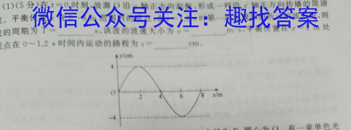 2024年山西省中考信息冲刺卷·压轴与预测(二)2物理试题答案