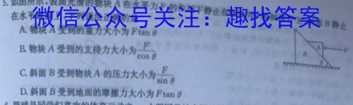 2024届内蒙古高三考试12月联考(24-187C)物理试卷答案