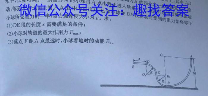 2023-2024学年度湘楚名校高二下学期5月联考(9215B)物理试卷答案