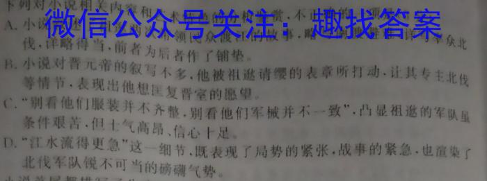 河南省驻马店市2023-2024学年度高三年级期末统一考试(24-274C)/语文