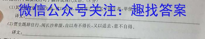 2024届湖南省高三12月联考(◇)/语文