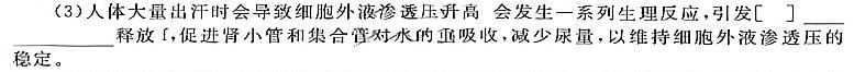 金科·新未来2023年秋季学期高一年级12月质量检测（NY）生物学部分