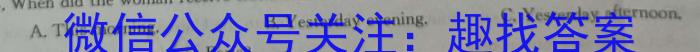 2024-2025学年安徽省八年级教学质量检测（一）英语试卷答案