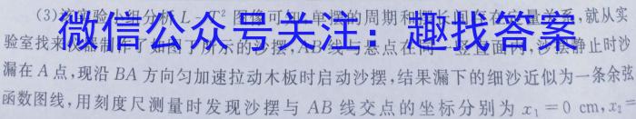 江西省2024-2025学年第一学期 初三年级阶段性自主训练物理试题答案