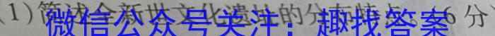 [今日更新]安徽省2024年九年级无标题试卷（4.7）地理h