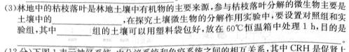 四川省2023~2024学年度上期期末高一年级调研考试(1月)生物