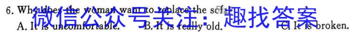 2024年安徽省1号卷·中考智高点·夺魁卷（二）英语