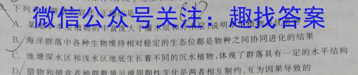 江西省2024届九年级第五次月考（长）数学