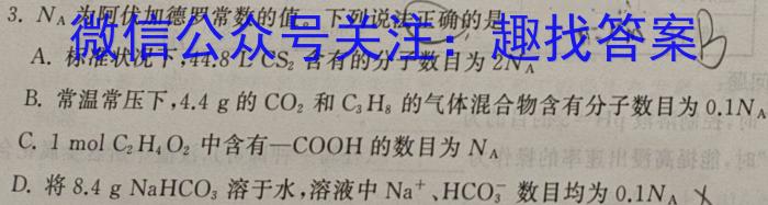 【精品】江西省萍乡市2024年九年级学业水平模拟考试化学