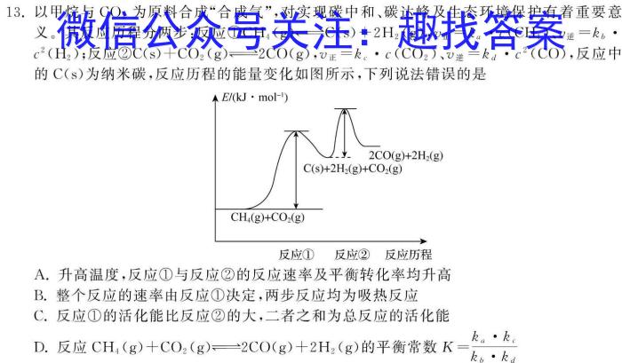 山东省滨州市2023-2024学年第二学期高一年级期末考试化学