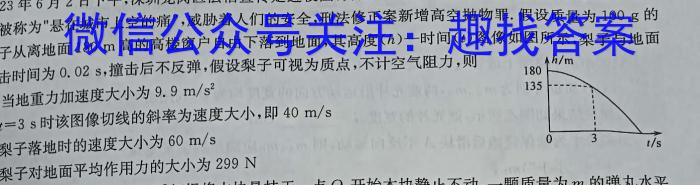 陕西师大附中2023-2024学年度初三年级第六次适应性训练物理试题答案