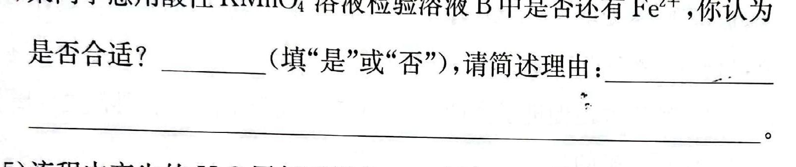 【热荐】江西省2024届九年级考前适应性评估(一) 6L R化学