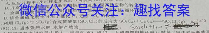 【精品】河北省NT2023-2024学年第二学期高三年级收心考试化学