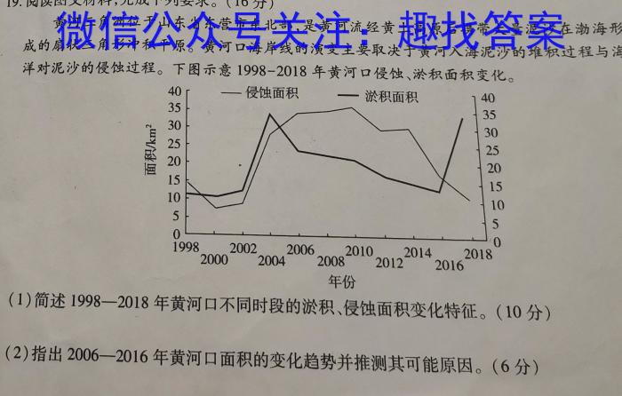 2024届吉安市高三模拟考试2024.4地理u