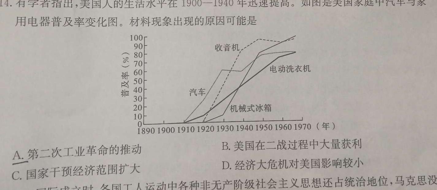 山东省潍坊市2023-2024学年高一年级上学期期末考试思想政治部分