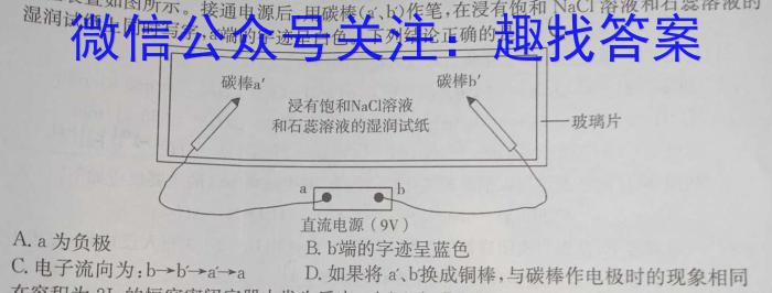 河南省2023-2024学年第二学期八年级教学质量检测一化学