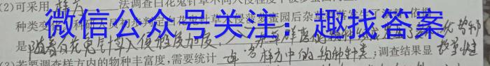 安徽省池州市第十六中学2023-2024学年度（八下）练习（一）数学