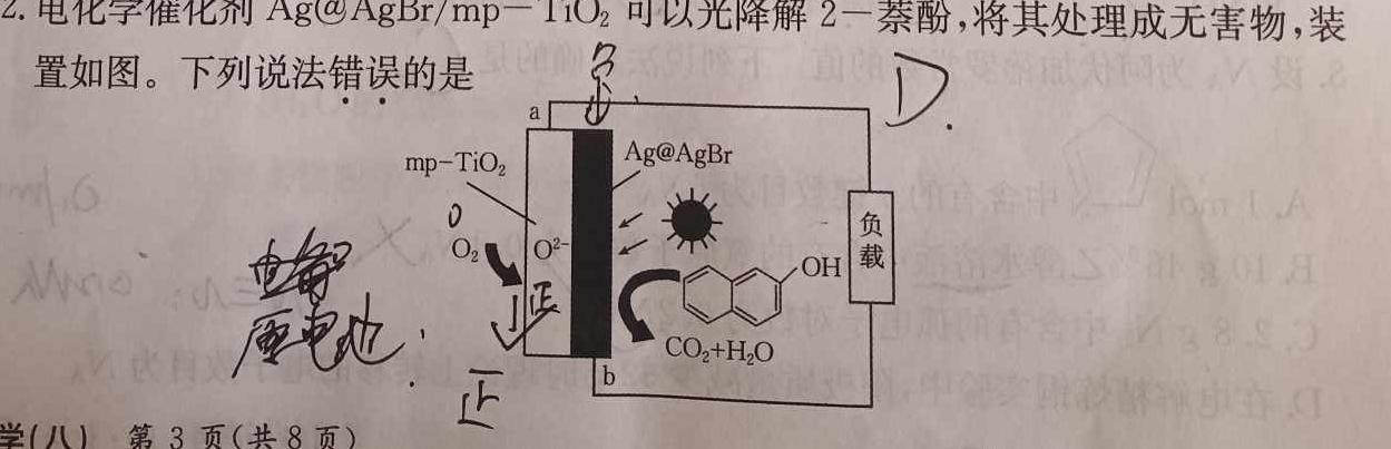 【热荐】湖北省2024年高考冲刺模拟卷(一)化学
