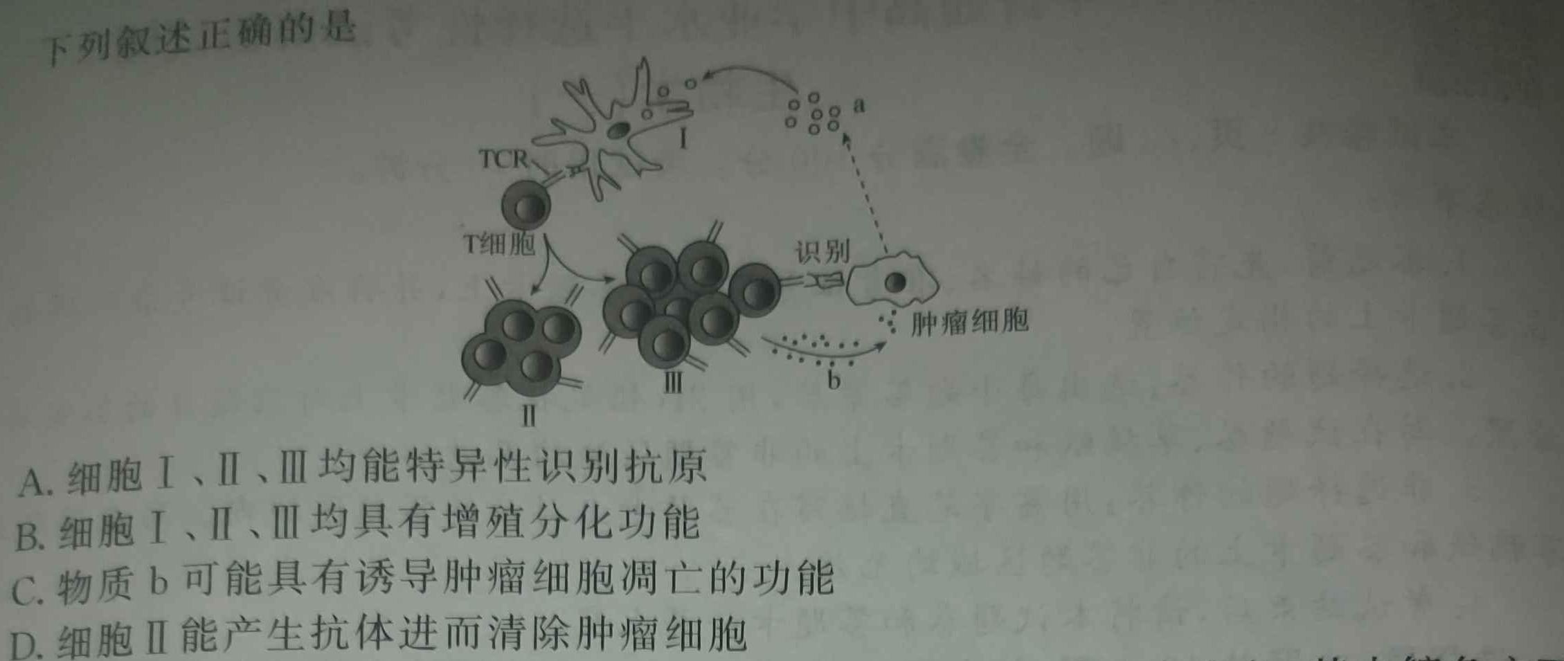 沧州市2023-2024学年高二第二学期期末教学质量监测生物