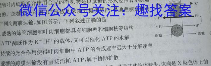 安徽省亳州市2023-2024春学期高二年级第二次月考(242806D)生物学试题答案